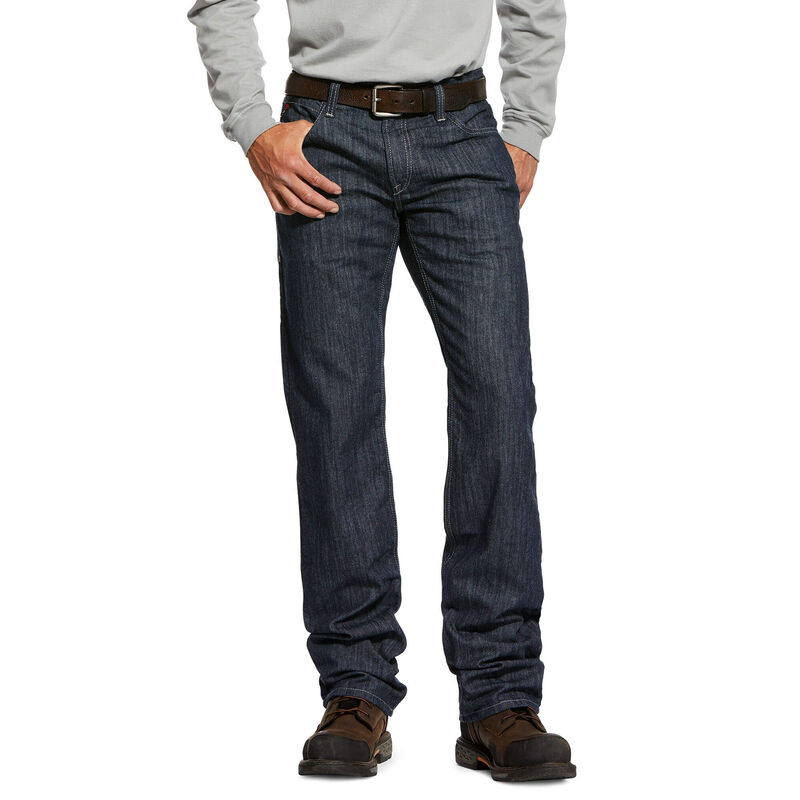 Ariat Jeans Herren - Fr M5 Slim Armor Stretch Stackable Straight Leg DunkelBlau ( QRNUL-5673 )